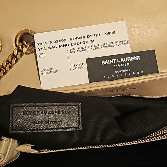 Authentic Saint Laurent Medium Loulou Shoulder Bag - Picture 17 of 17